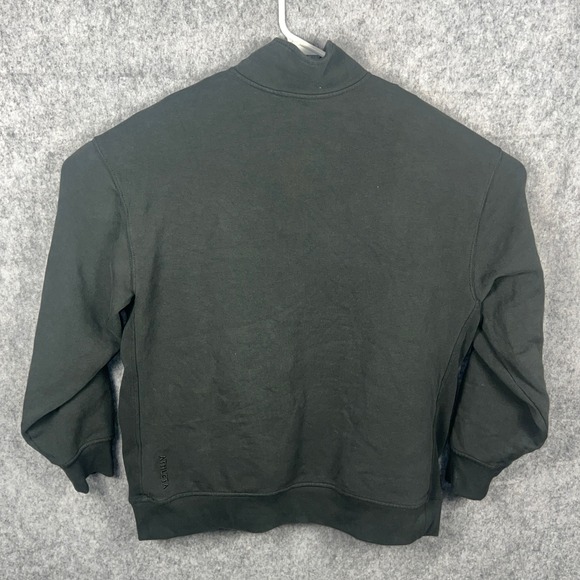 Athleta Coaster Luxe Quarter Zip Sweatshirt Lot of 3 Black Green Brown Medium - Picture 5 of 12